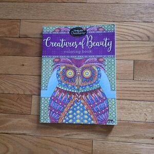 Creatures of Beauty Adult Coloring Book